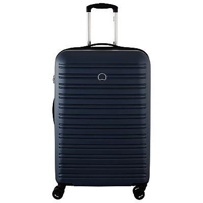 Delsey Segur 4 Wheel 70cm Medium Suitcase Blue Delsey Segur 4 Wheel 70cm Medium Suitcase Blue